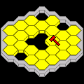 HEX HAMMERの当時のゲーム画面