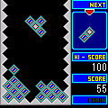 Tetragon Dropsの当時のゲーム画面
