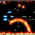 沙羅曼蛇の当時のゲーム画面