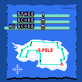 けっきょく南極大冒険の当時のゲーム画面4