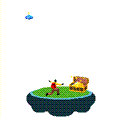 三日盆栽の当時のゲーム画面