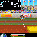 ポケットアスリートの当時のゲーム画面