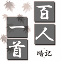 百人一首完全征服の当時のゲーム画面