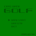 CARD GAME GOLFの当時のゲーム画面2
