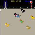 馬となっちゃった2歳編の当時のゲーム画面3