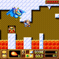 新高橋名人の冒険島の当時のゲーム画面3