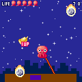 夜空でCHIN鯛の当時のゲーム画面2