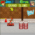ポケットスケートボードの当時のゲーム画面