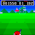 クレー射撃の当時のゲーム画面