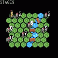 テリトリアルの当時のゲーム画面