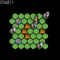 テリトリアル Ver2の当時のゲーム画面2