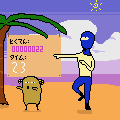 ニンニンたいそうの当時のゲーム画面3