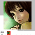 ピクトパズ(天使)の当時のゲーム画面2