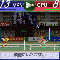 ポケットバドミントンの当時のゲーム画面3