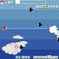 ドナドナちゃんシューティングの当時のゲーム画面2
