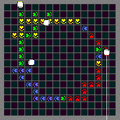 ランニングリバーシの当時のゲーム画面2
