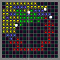 ランニングリバーシの当時のゲーム画面3