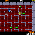 ドルアーガの塔の当時のゲーム画面2