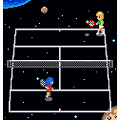 ファミリーテニスの当時のゲーム画面2