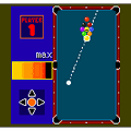 ファミリービリヤードの当時のゲーム画面3