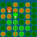 ジャンピングリバーシの当時のゲーム画面3