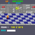 メトロクロスの当時のゲーム画面