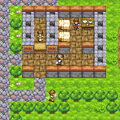ソード＆マジック・サガの当時のゲーム画面