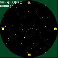 iAstroMotion ～星座早見盤～の当時のゲーム画面
