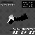 スネークセーバーの当時のゲーム画面
