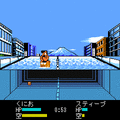 熱血新記録！水泳バトルロイヤルの当時のゲーム画面