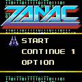 ZANACの当時のゲーム画面