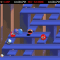パックマニアの当時のゲーム画面