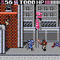 忍者龍剣伝の当時のゲーム画面2