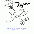 ふぅ～の当時のゲーム画面