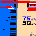 炎の…毛ゾリッ!!の当時のゲーム画面