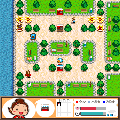 ウィンちゃんのお祭り大作戦の当時のゲーム画面