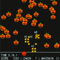 リップルハロウィーンの当時のゲーム画面