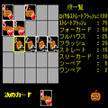 ひとりポーカーiハロウィンの当時のゲーム画面