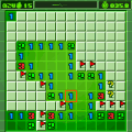 爆弾サーチの当時のゲーム画面