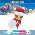 雪玉ボウリングビッグバン体験版の当時のゲーム画面4