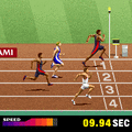 100ｍ DASH TRIAL 体験版の当時のゲーム画面2