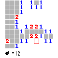 DineSweeperの当時のゲーム画面2