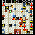 バトル伝説2005の当時のゲーム画面