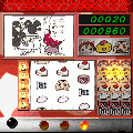 ドナドナちゃんスロットの当時のゲーム画面2
