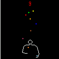 JuggleMaster MEの当時のゲーム画面