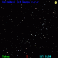 星座ナビの当時のゲーム画面