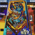 荒野のマンボウピンボールの当時のゲーム画面