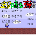 超降る弾with千原の当時のゲーム画面