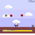 超降る弾with千原の当時のゲーム画面2