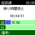 電車に間に合え！の当時のゲーム画面